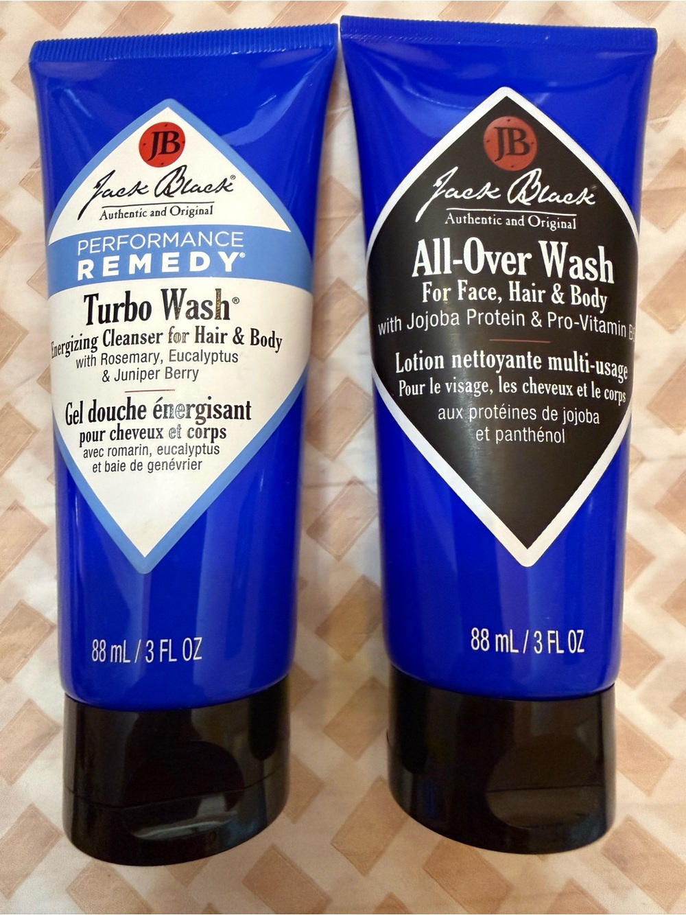 Jack Black Turbo Wash Energizing Body & Hair Cleanser — Blue